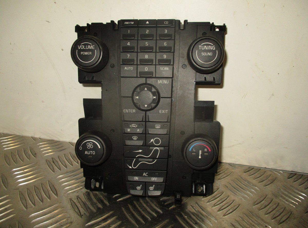 19206 Heater control panel VOLVO S40 / V50 / C30 / C70 (MS, MW) (2004-2012)