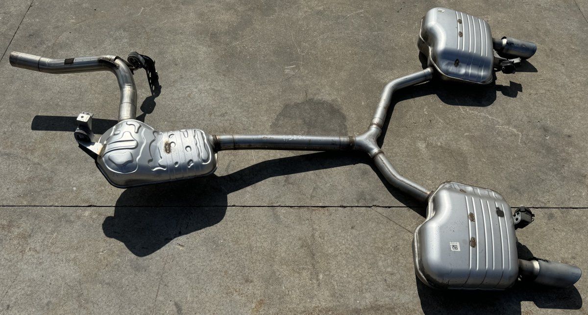8W0253411 8W5253611A 8W5253612A Exhaust system complete AUDI A4 (8W, B9) (2015-)