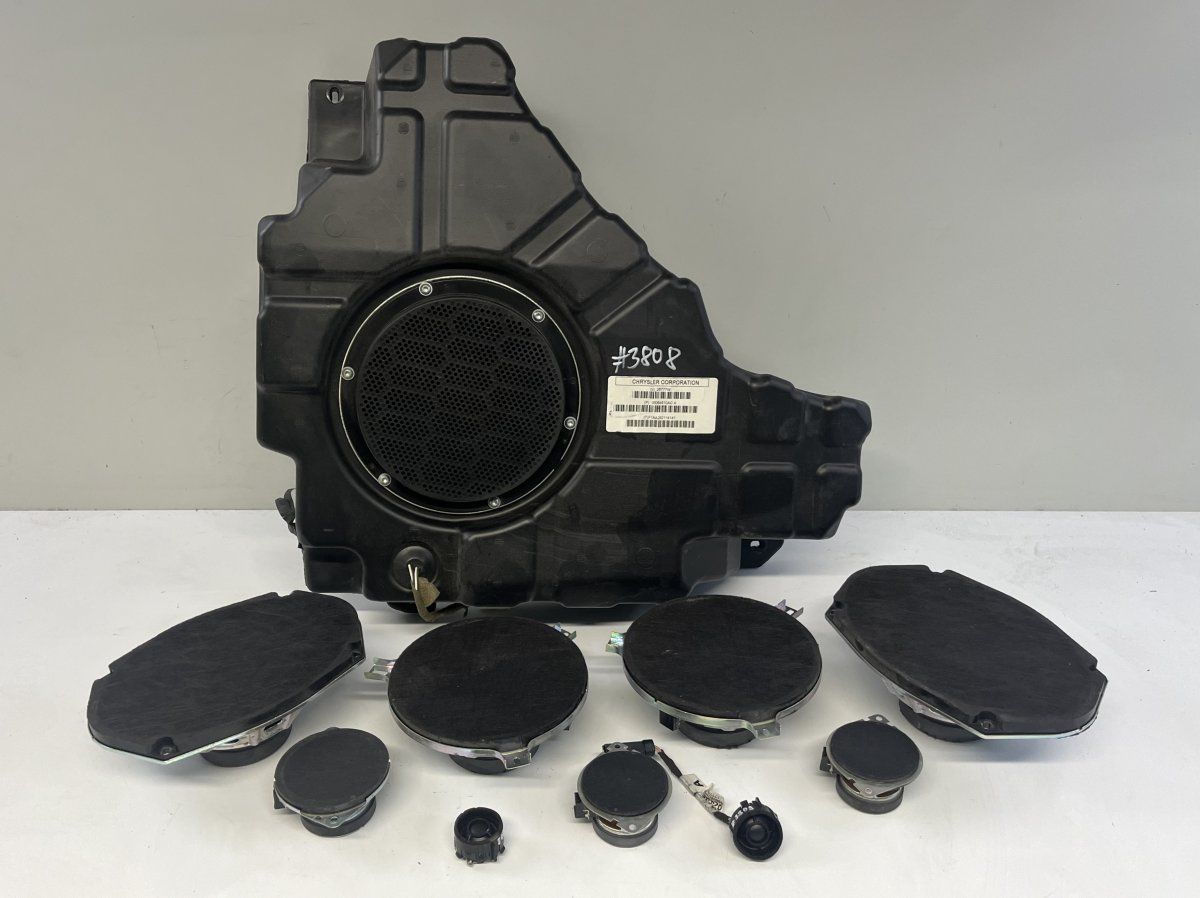 05064610ACA 05064358AB 05064551AA 05064359AB 05091018AA 05064360AB 05091018AA 05064360AB 05064551AA 05064358AB Set of loudspeakers JEEP GRAND CHEROKEE IV (WK, WK2) (2010-2021)