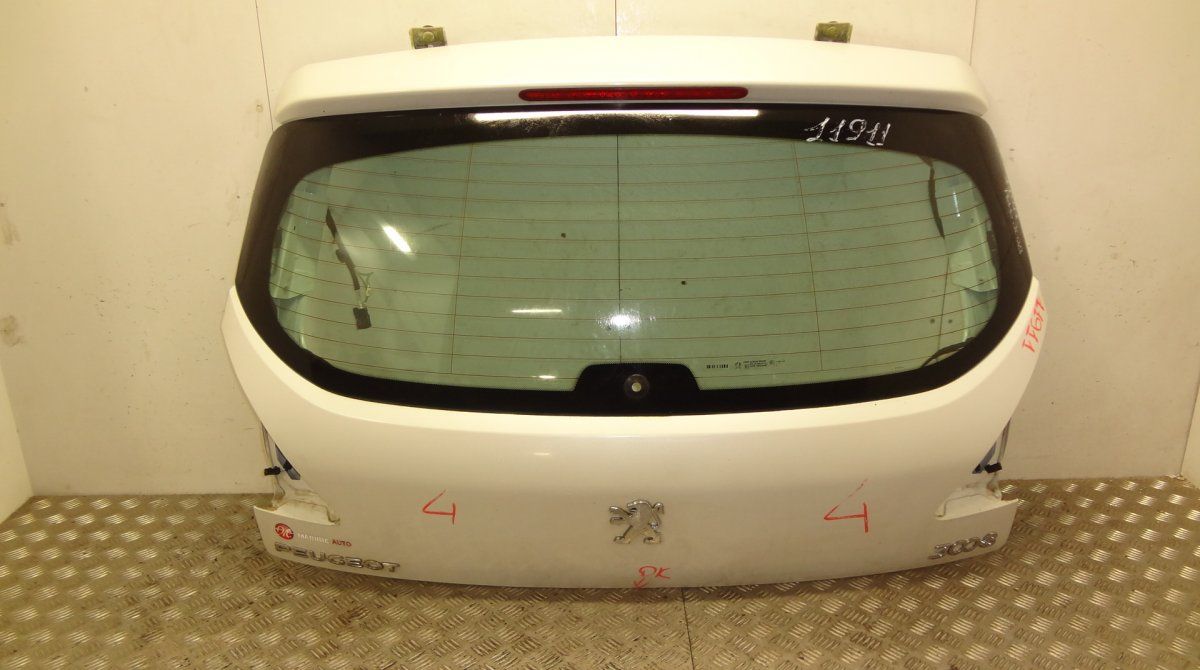 Bootlid / tailgate PEUGEOT 3008 I (T84) (2009-2016)