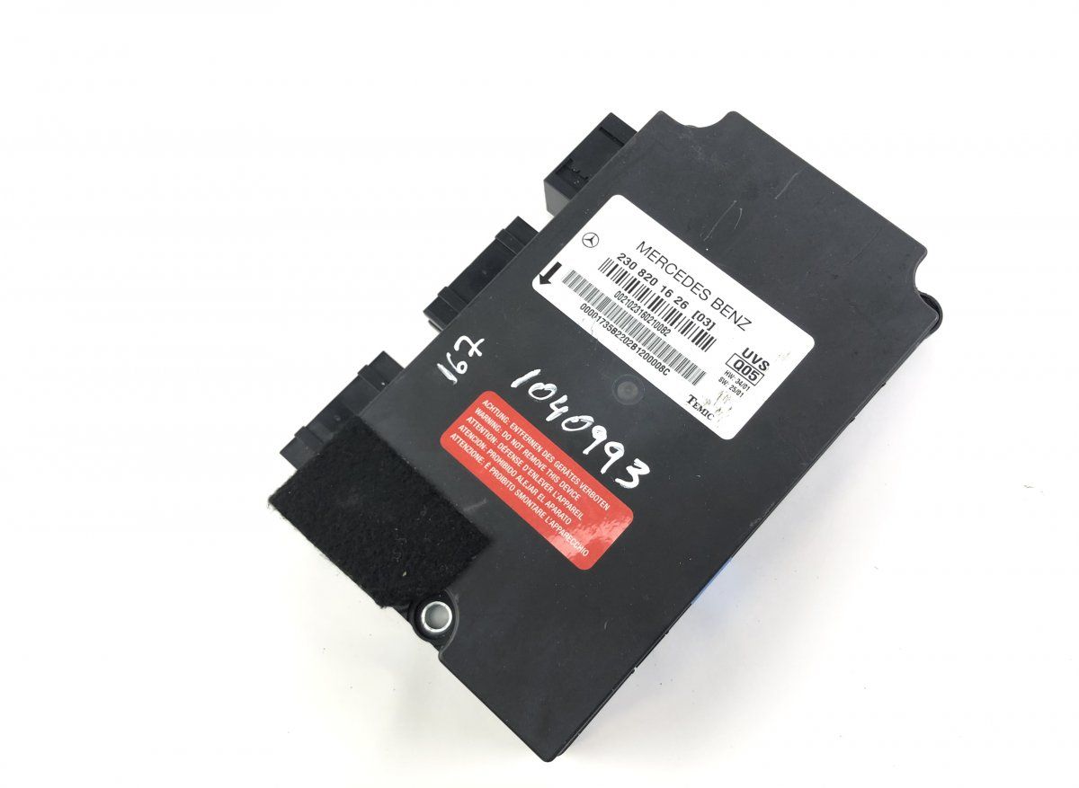 A2308205526 Sunroof control unit MERCEDES-BENZ SL-CLASS (R230) (2001-2012)