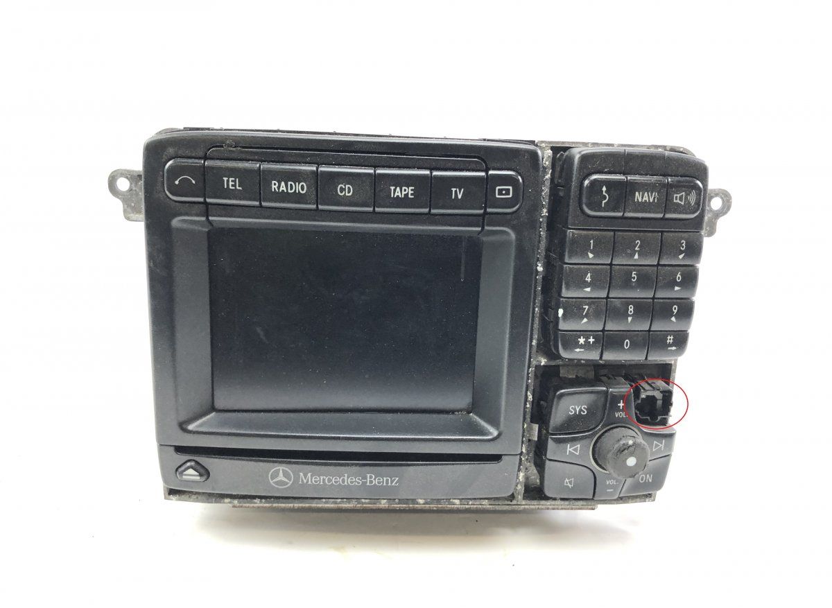 7612001160 Radio MERCEDES-BENZ S-CLASS (W220) (1998-2005)