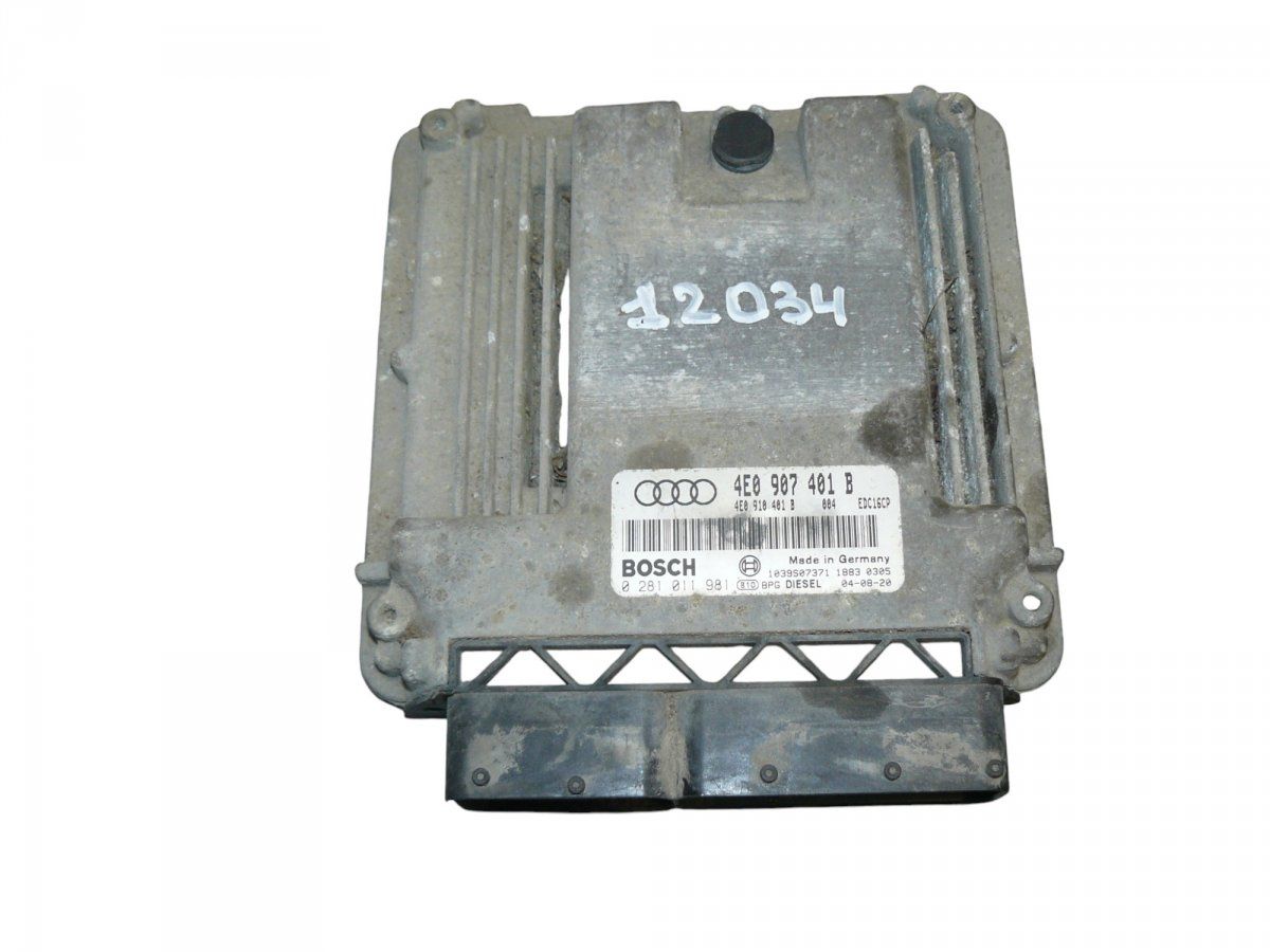 0281011981 Engine Control Unit / module (ECU) AUDI A8 (4E) (2002-2010)