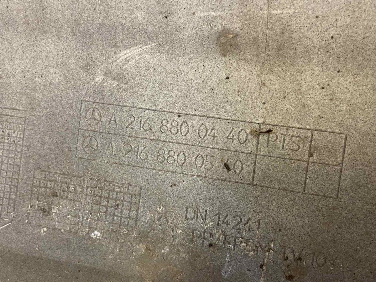 A2168800840 Rear bumper MERCEDES-BENZ S-CLASS Coupe (C216) (2006-2013)