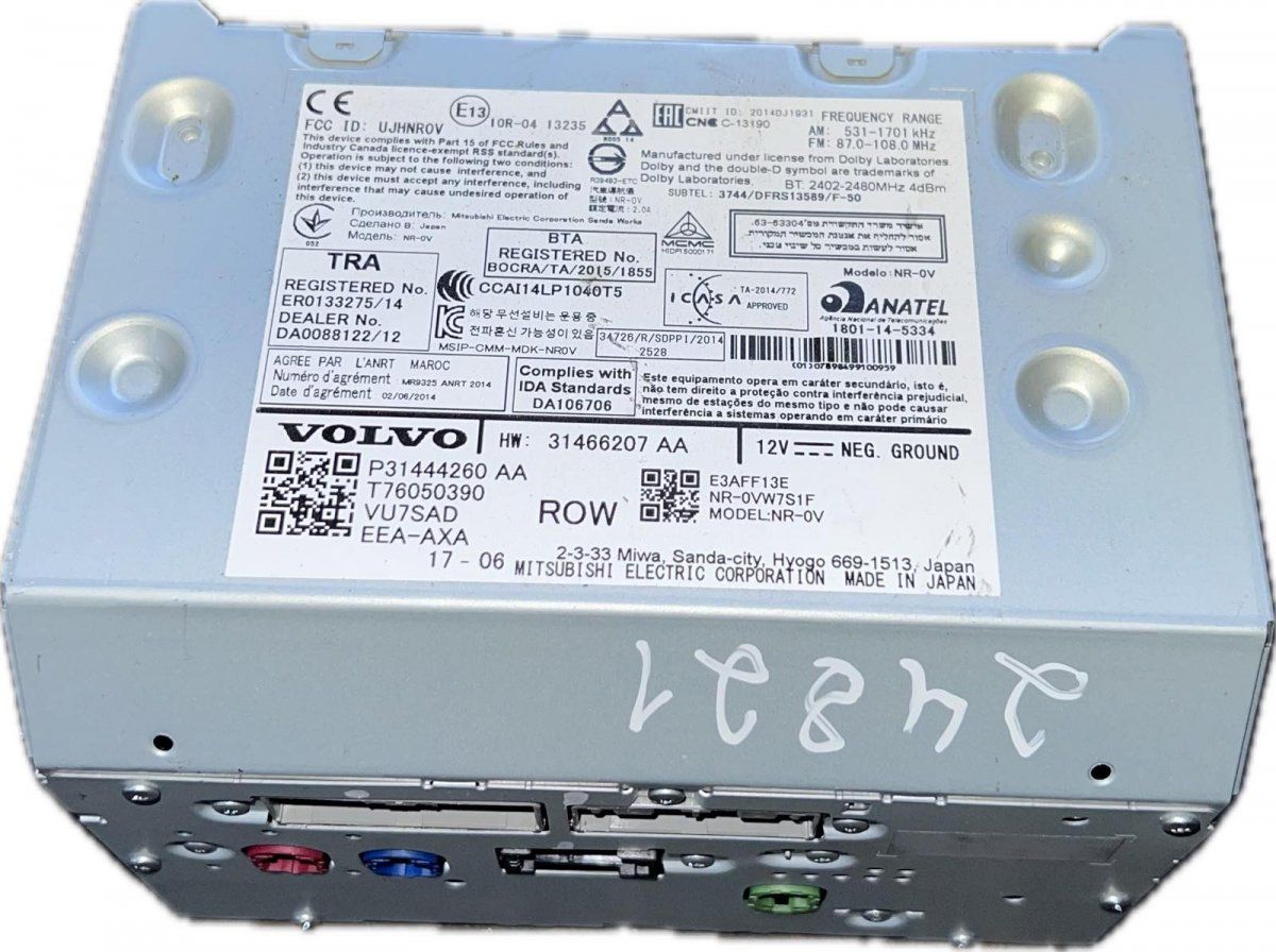 31444260 Radio VOLVO S90 / V90 (2016-)