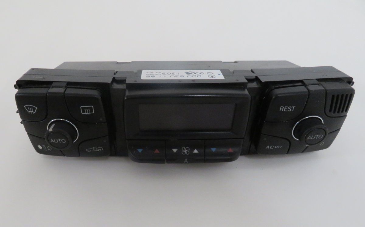 A2208301185 A2208300985 A2208301185 Heater control panel MERCEDES-BENZ S-CLASS Coupe (C215) (1999-2006)