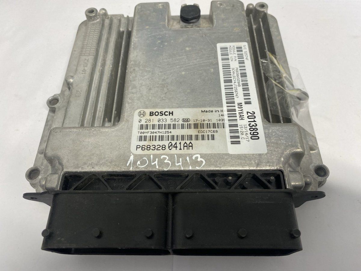 0281033582 Engine Control Unit / module (ECU) JEEP COMPASS II (MP) (2016-)