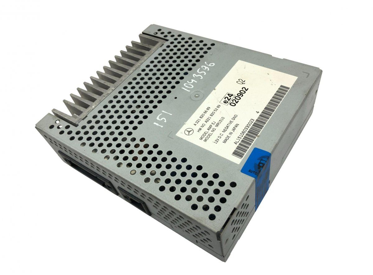 A2219008004 Audio amplifier MERCEDES-BENZ S-CLASS (W221) (2005-2013)