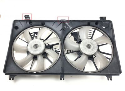 1671131610 Radiator Fan Electric LEXUS IS III (XE30) (2013-)