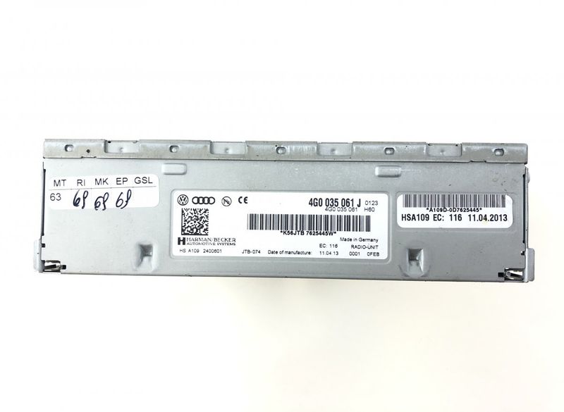 4G0035061J Radio tuner AUDI A6 / A6 ALLROAD (C7, 4G) (2010-2018)