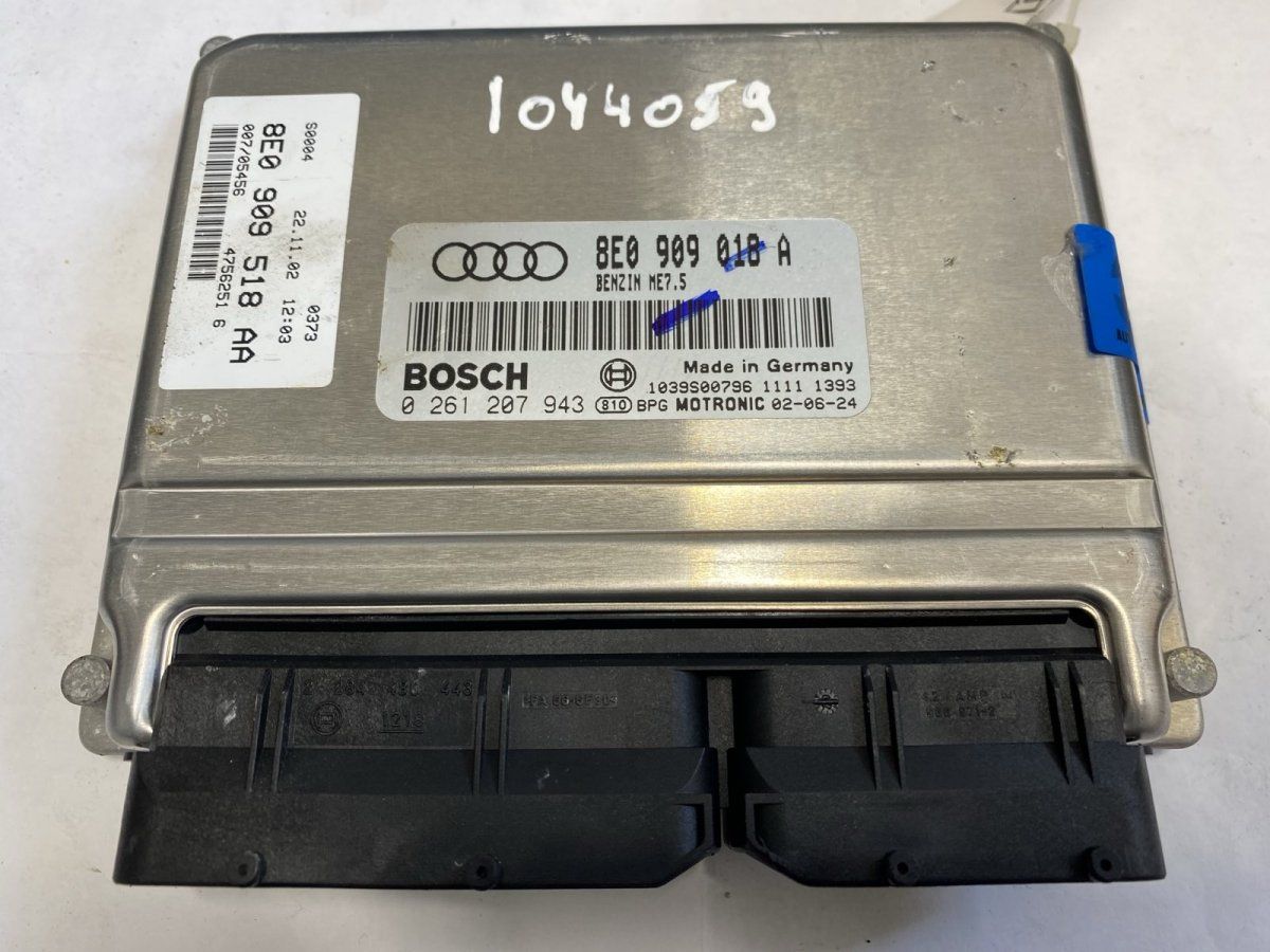 0261207943 Engine Control Unit / module (ECU) AUDI A4 (B6) (2000-2004)