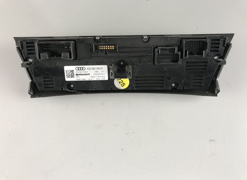 4G0820043 Heater control panel AUDI A6 / A6 ALLROAD (C7, 4G) (2010-2018)