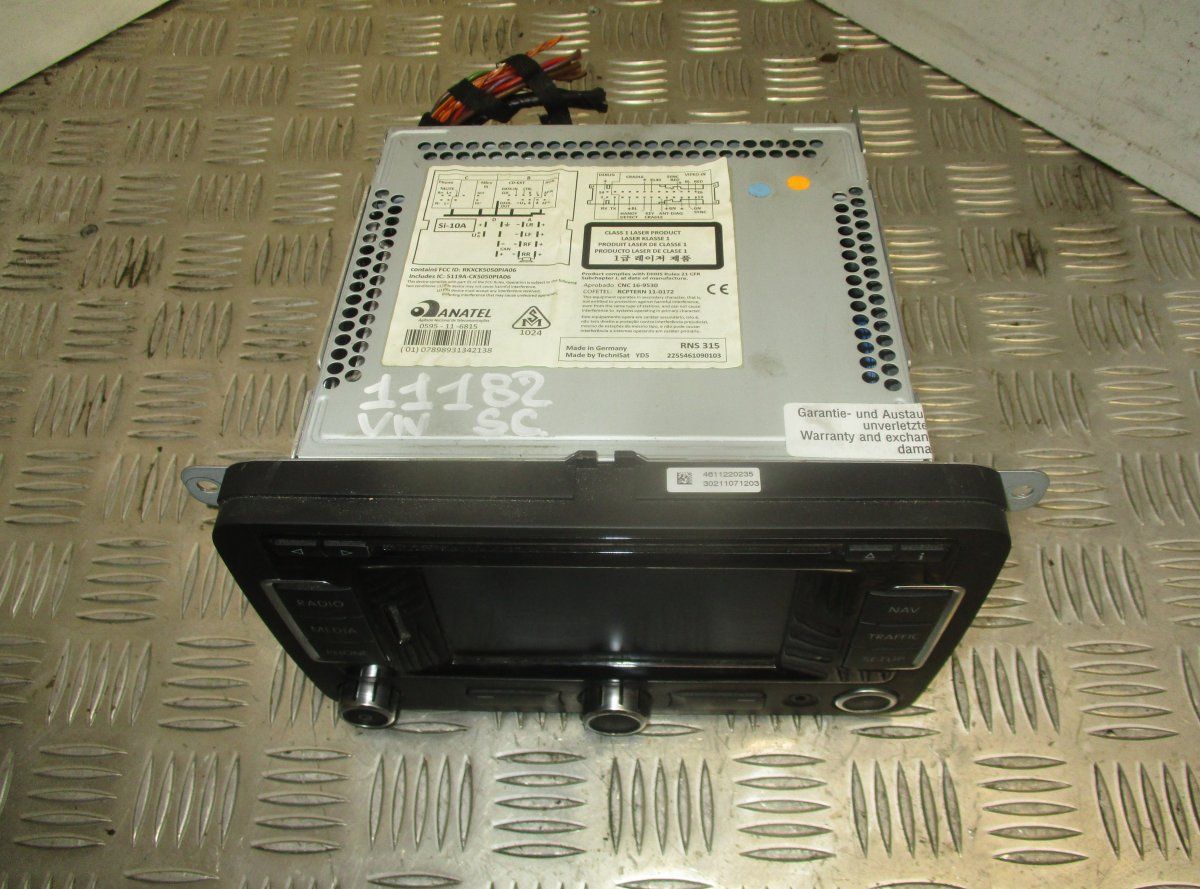 Radio VW SCIROCCO III (137) (2008-2017)