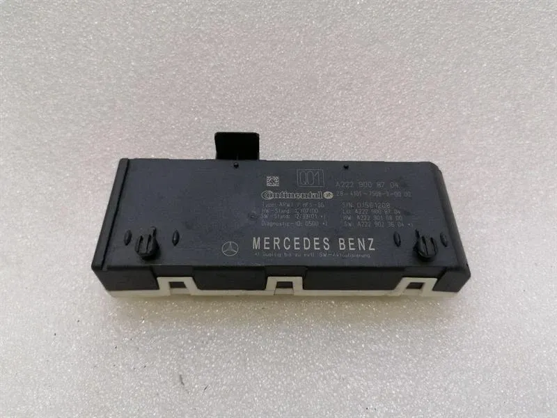 MERCEDES S-CLASS W222 ELECTRONIC MODULE A2229008704 CONTROL UNIT ELECTRIC TRUNK