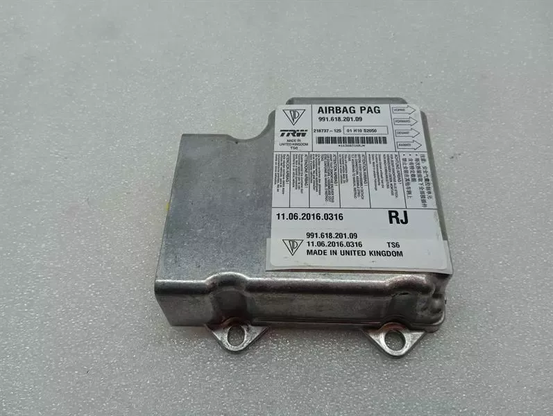 Porsche Cayman 718 Safety Module ECU 99161820109 Air Control Unit SRS