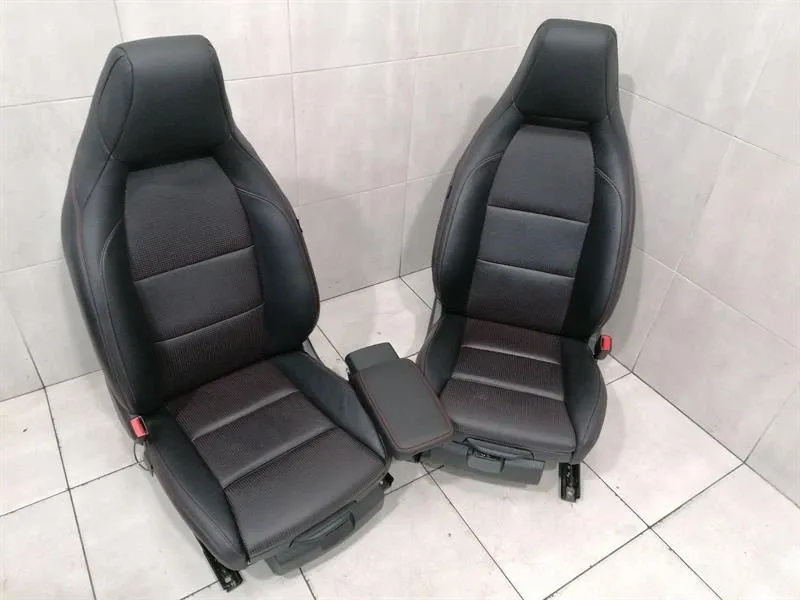 Mercedes GLA X156 LEATHER SPORT SEATS GLA45 A45 DESIGNO BLACK LEATHER W176 AMG