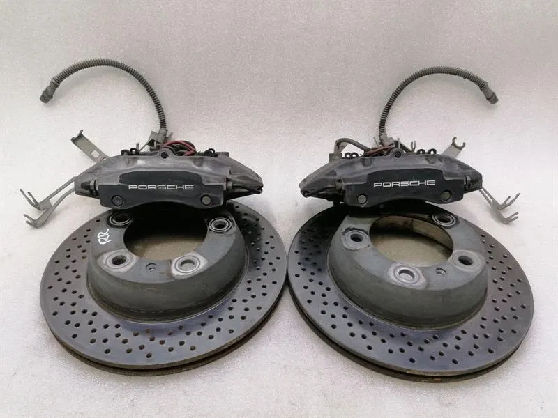 Porsche Boxster 718 Brake Caliper Rear Set 982613404AN Brake Saddle Rear Set
