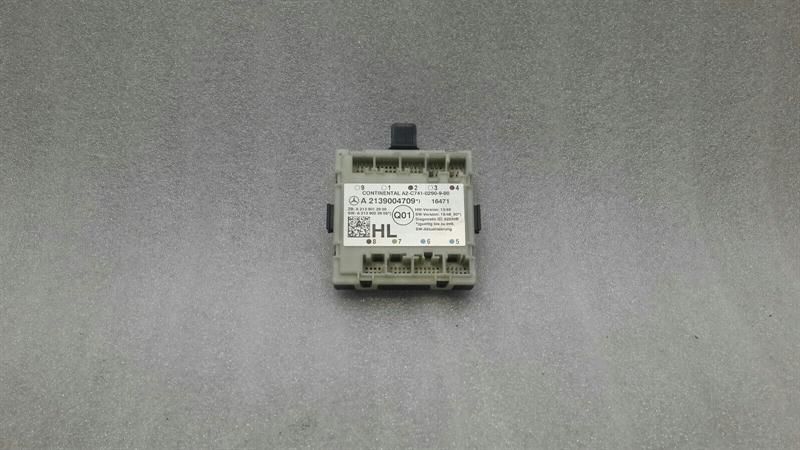 Mercedes E Class W213 Left Door Module A2139004709 Door Control Unit Rear Left