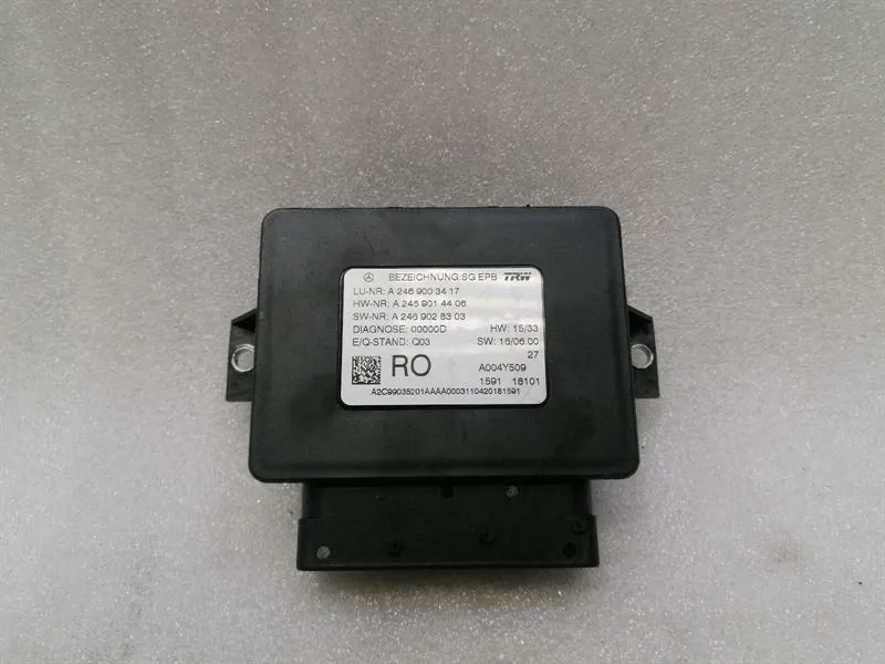 Mercedes CLA W117 C117 Park Brake Module A1179003417 ECU Handbrake