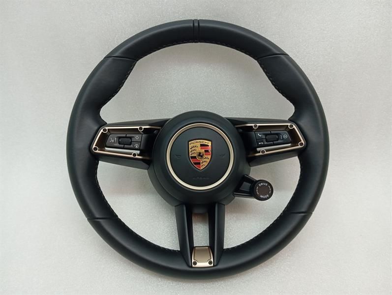 Porsche Taycan Steering Wheel 9J1419091AM Steering Wheel HEATED Innodrive Neodyme TRIM