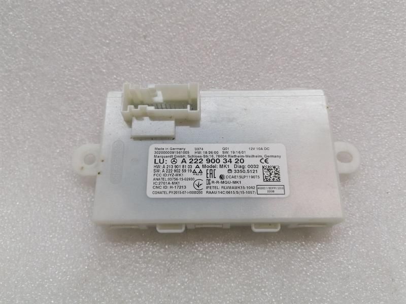 MERCEDES EQC400 EQC N293 Electronic Module A2229003420 ECU KEYLESS