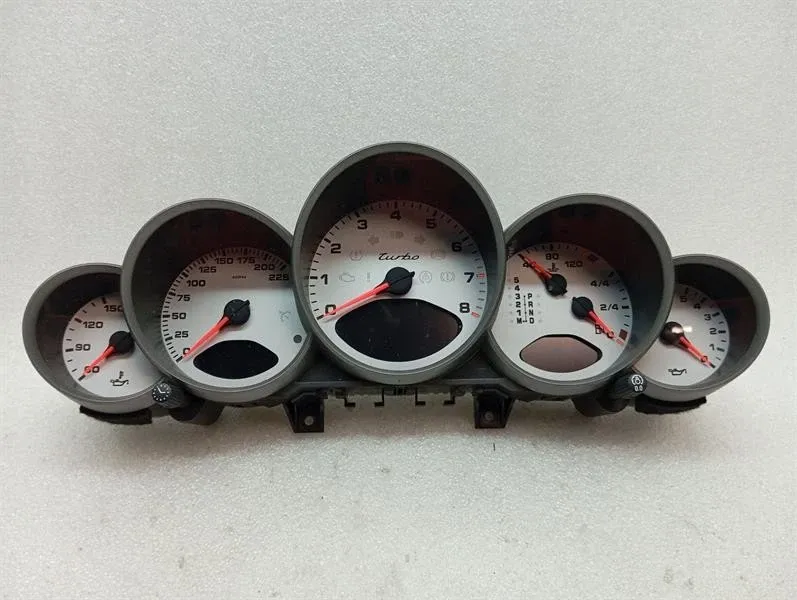 Porsche 911 997 Turbo Instrument Cluster 99764113831 Speedometer MPH CAR