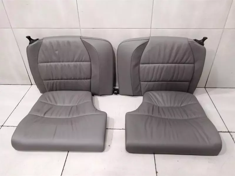 Porsche 911 996 rear seatpad set 9965225216 rear seat leather grey