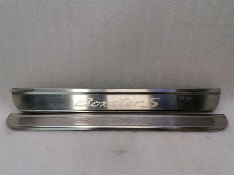 Porsche Boxster S 987 Door Sill Set 98755198018 Entry Bar Set Aluminum