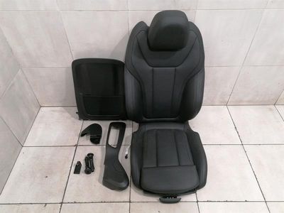 BMW 3-as sorozat M3 G80 G20 ülés műbőr fekete bal oldali huzatok ülésbelső