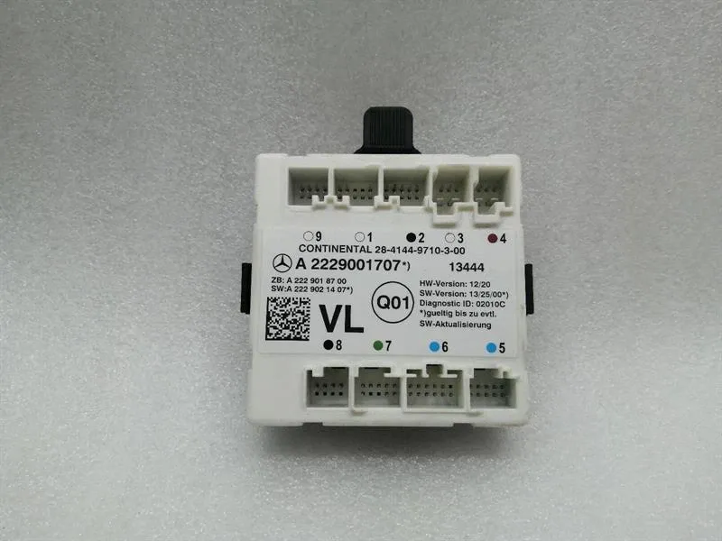 Mercedes S-Class W222 FLH door module A2229001707 control unit left door front
