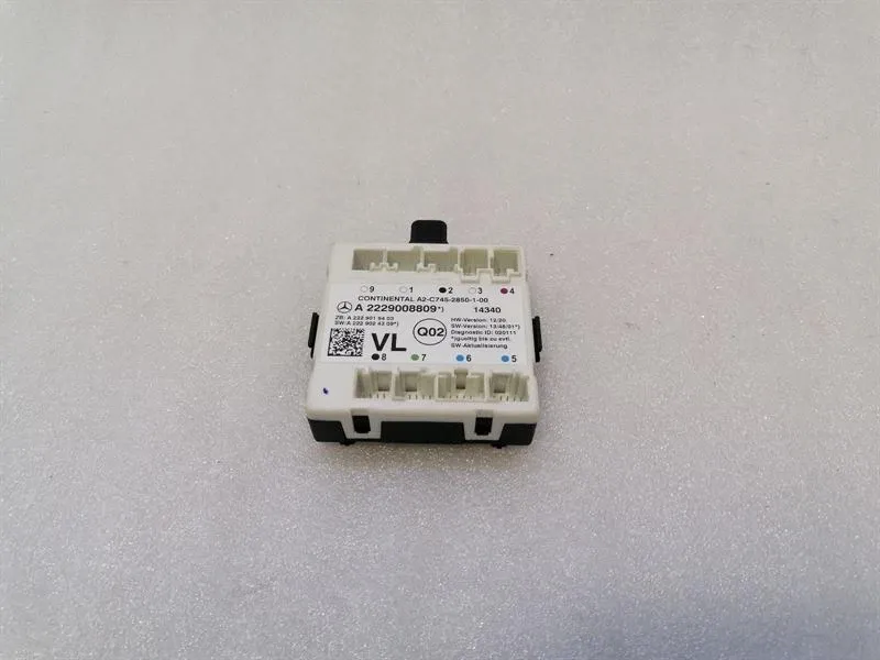 Mercedes S-Class W222 FLH Door Module A2229008809 Door Control Unit