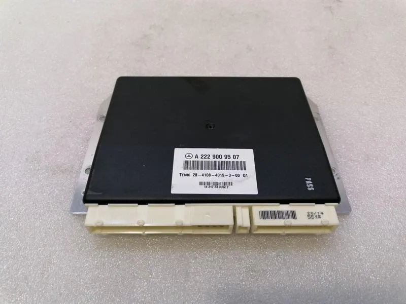 Mercedes S W222 Suspension Electronic Module A2229009507 Control Unit Chassis