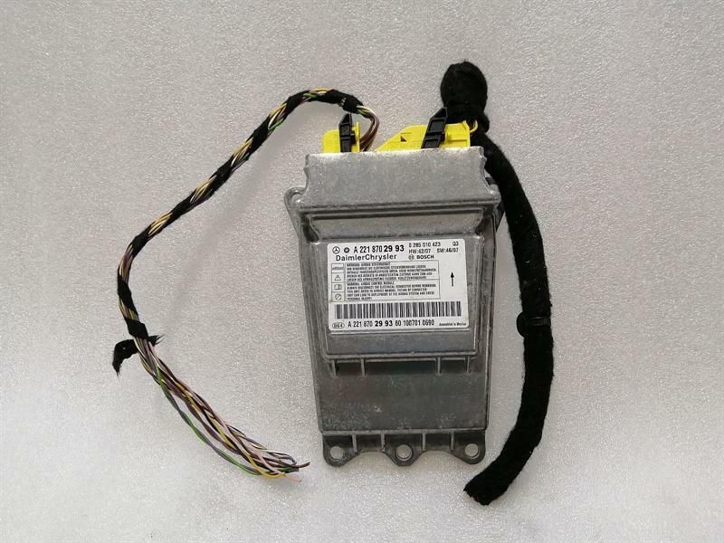 Mercedes S-Class W221 Safety Module ECU A2218702993 Air Control Unit SRS