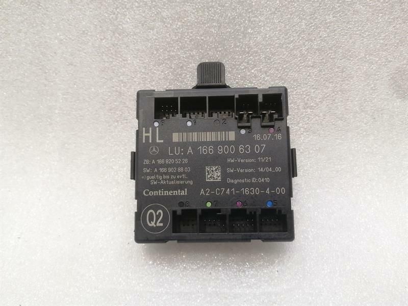 Mercedes GLS X166 rear left door module A1669006307 door control unit rear left
