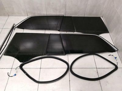 Mercedes GLS X166 Privacy Tinted Rear Glass Set A1666700349 Door Window Rear