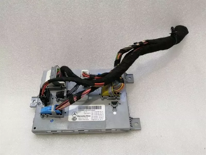 Mercedes S-Class W222 Rear SAM Electronic Module A2229005614 ECU SAM