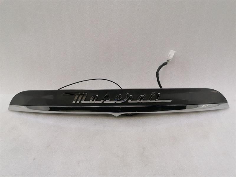 Maserati Ghibli M157 Boot Trim With Rear Camera 670123005 Bar + Camera