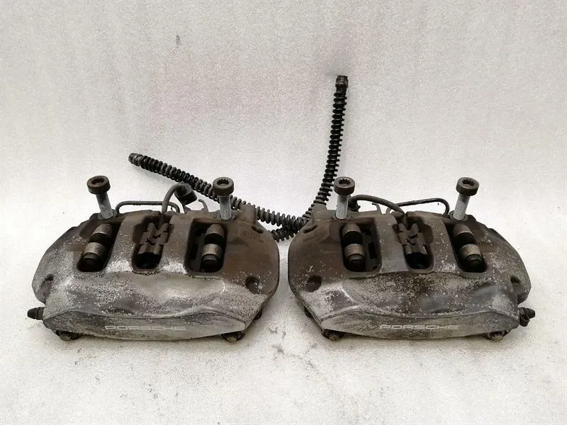 Porsche Cayenne 958 92a Rear Caliper Set 7P0615424 Rear Brake Saddle Set