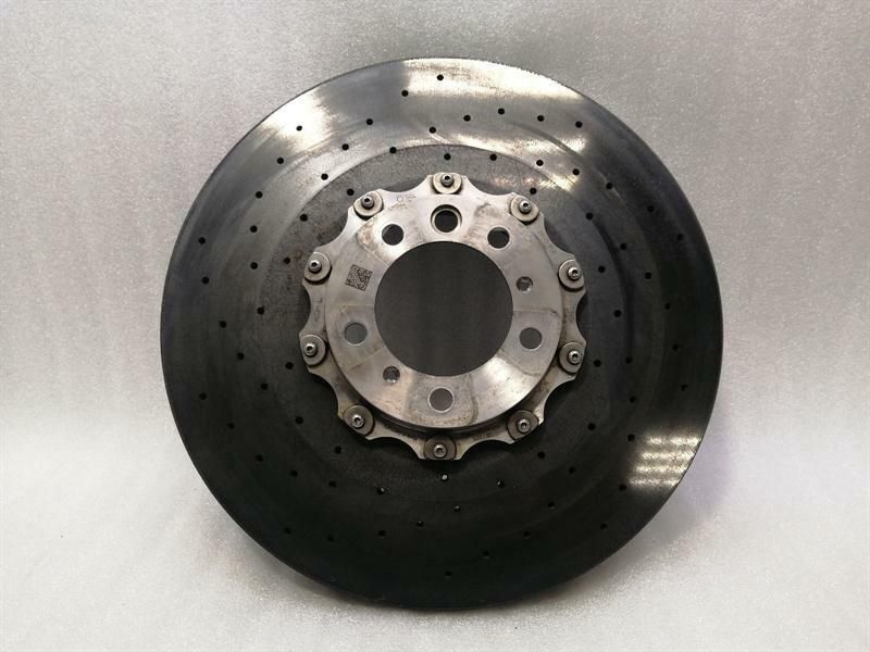 FAULTY PORSCHE PANAMERA 970 BRAKE DISC FRONT 97035140832 BRAKE DISC FRONT PCCB