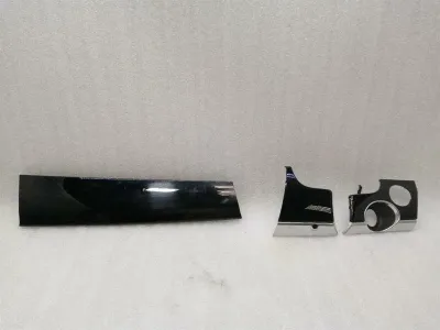 PORSCHE PANAMERA 970 RHD UK JP AU Veneer trim PIANO LACQUER DASHBOARD SET