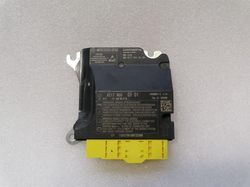 Mercedes CL W217 Safety Module ECU A2179000501 Air Control Unit SRS
