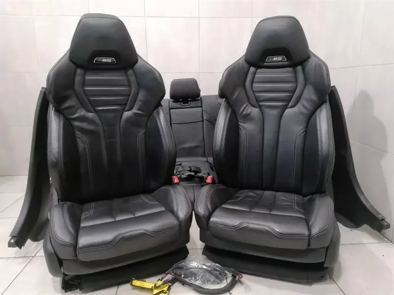 BMW 5 F90 G30 M5 SEATS SPORT M5 F90 SEATS INTERIOR BLACK LEATHER BLACK LEATHER