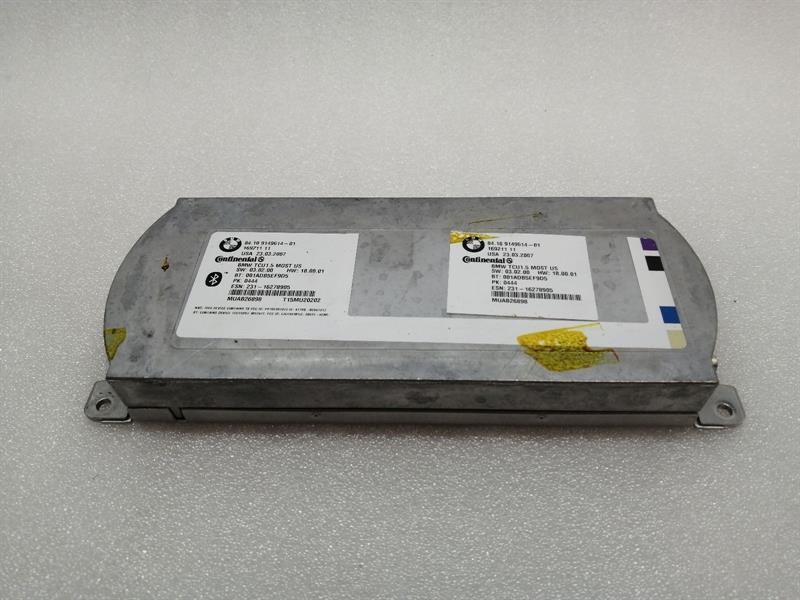 BMW 7 series E65 electronic module 9149614 control unit Bluetooth