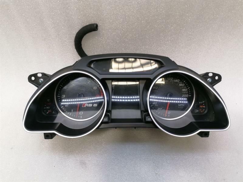 Audi RS5 8T Instrument Cluster 8T0920982A Speedometer MPH RHD SPEEDOMETER