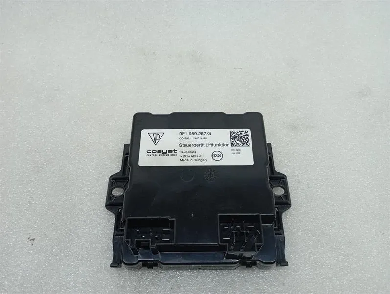 Porsche Cayman 718 electronic module 9P1959257G front axle lift control unit
