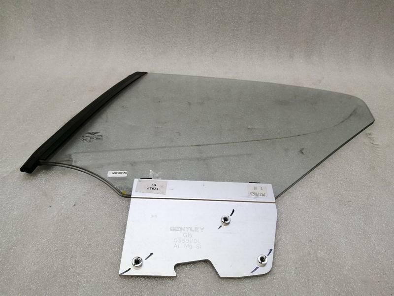 Bentley Continental GT 11-18 Rear 1/4 Glass 3W8845297F Door Window 1⁄4 Rear Left