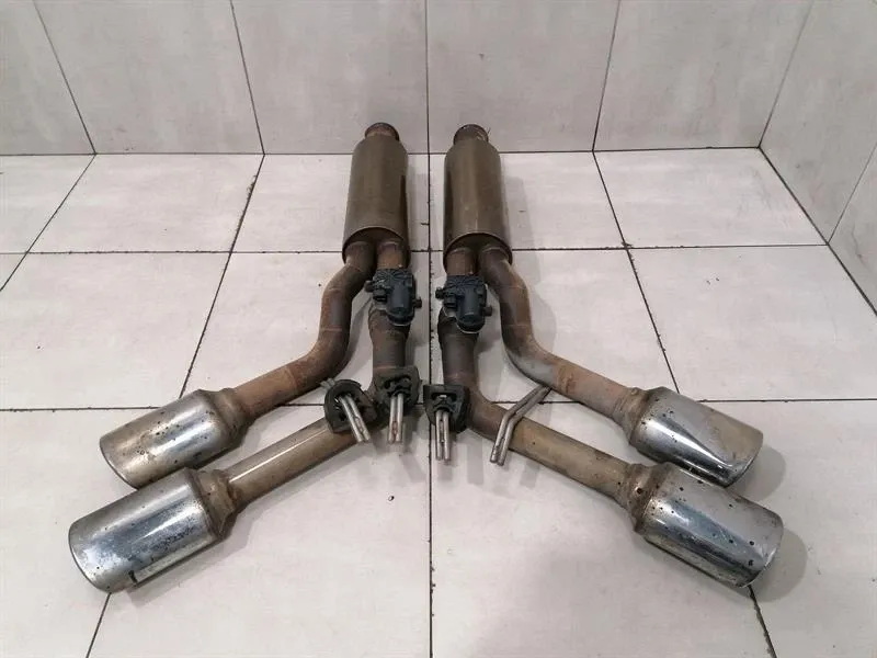 Mercedes G W463A W464 18-24 G63 AMG Exhaust Silencer Sport Set Kit G63 Exhaust