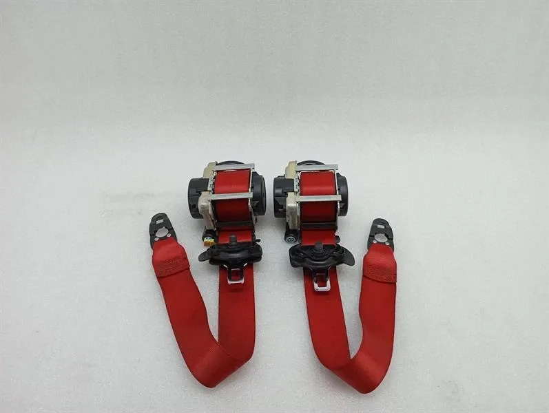 MERCEDES C63 AMG W205 FRONT SEATBELT A2058600185 FRONT SEATBELT RED SET