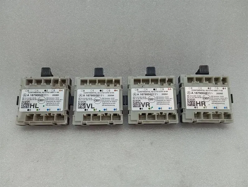 Mercedes C W205 Electronic Module A1679003811 Control Unit DOOR SET