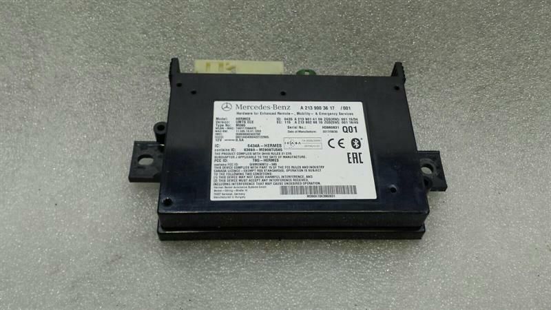 Mercedes GT C190 GTR W213 Multimedia Interface Module A2139003617 Control Unit